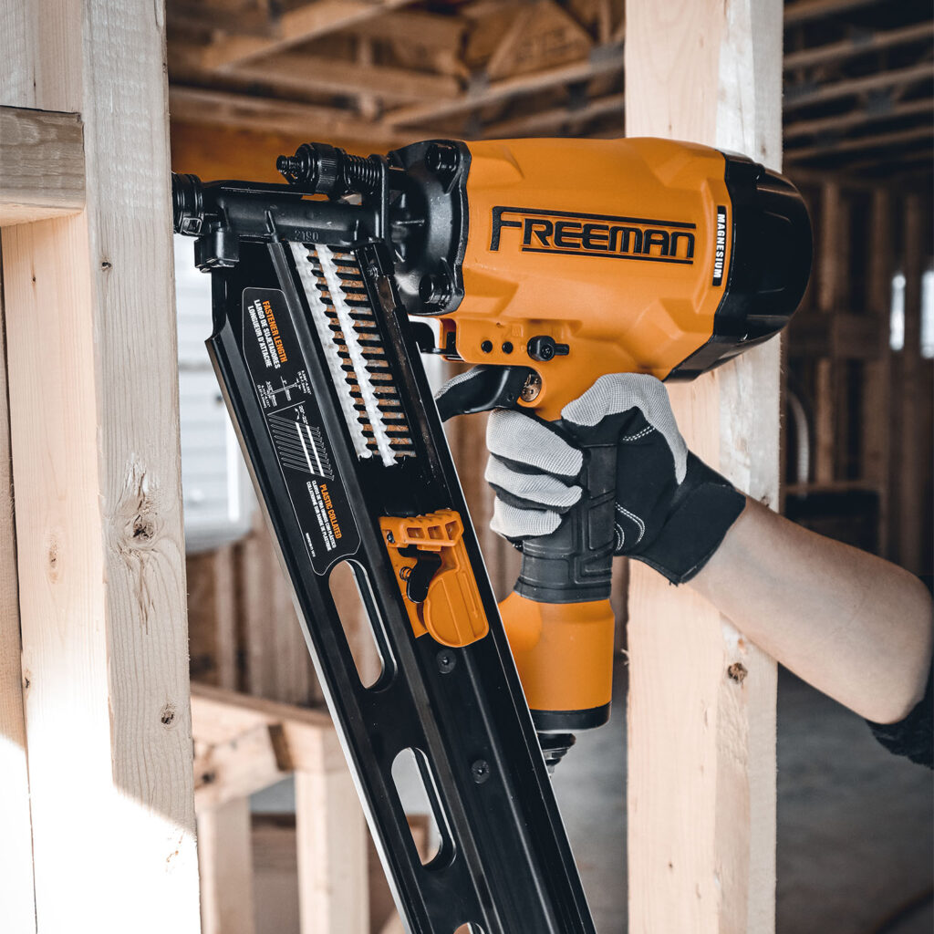 Freeman G2FR2190 2nd Generation Pneumatic 21 Degree Framing Nailer
