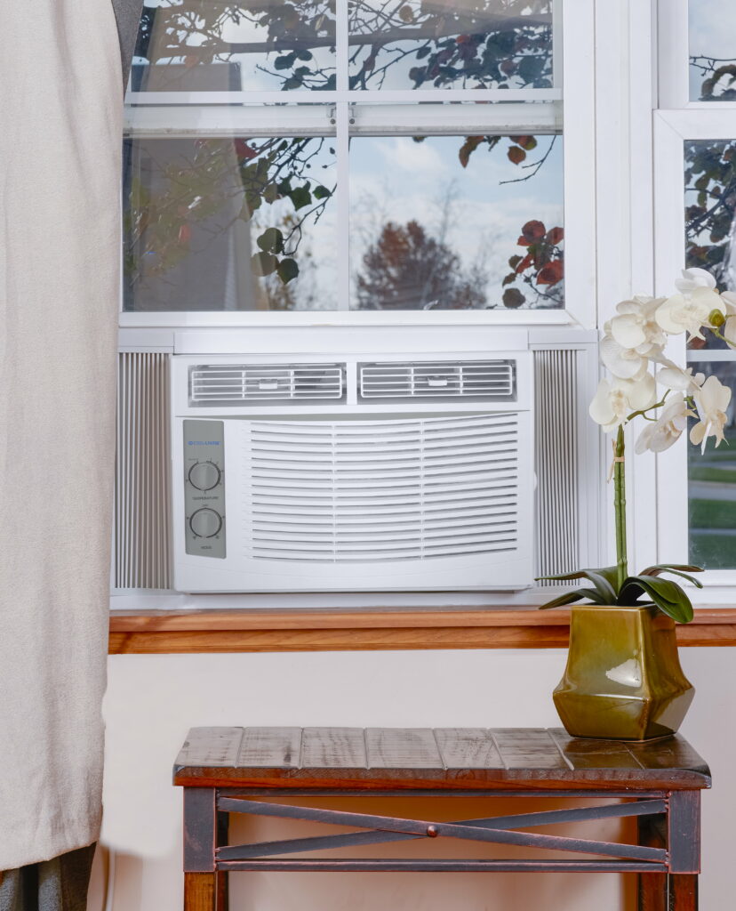 Cool-Living 5,000 BTU Window Air Conditioner with Installation Kit ...