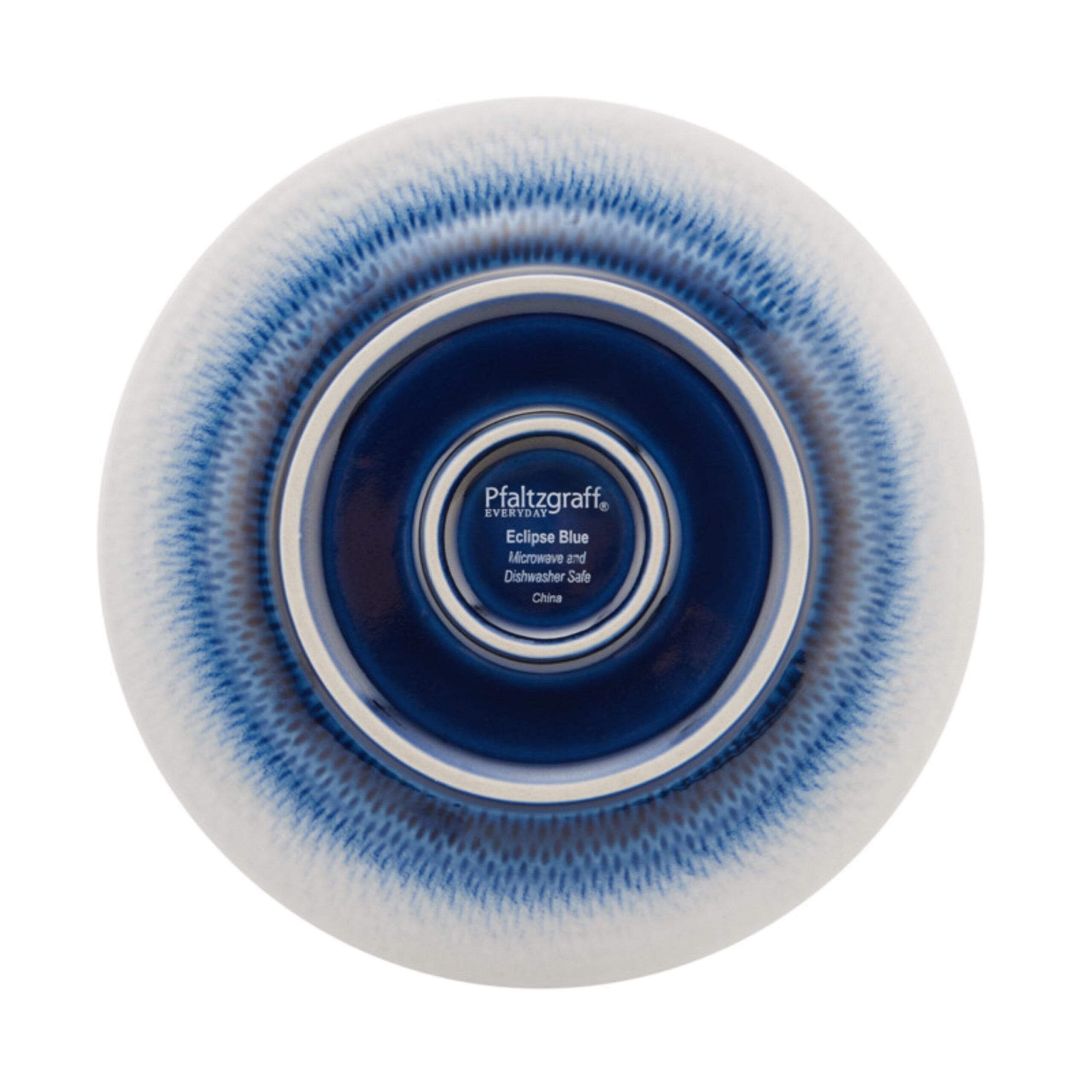 Pfaltzgraff Eclipse Blue Stoneware 16-Piece Dinnerware Set - Image 9