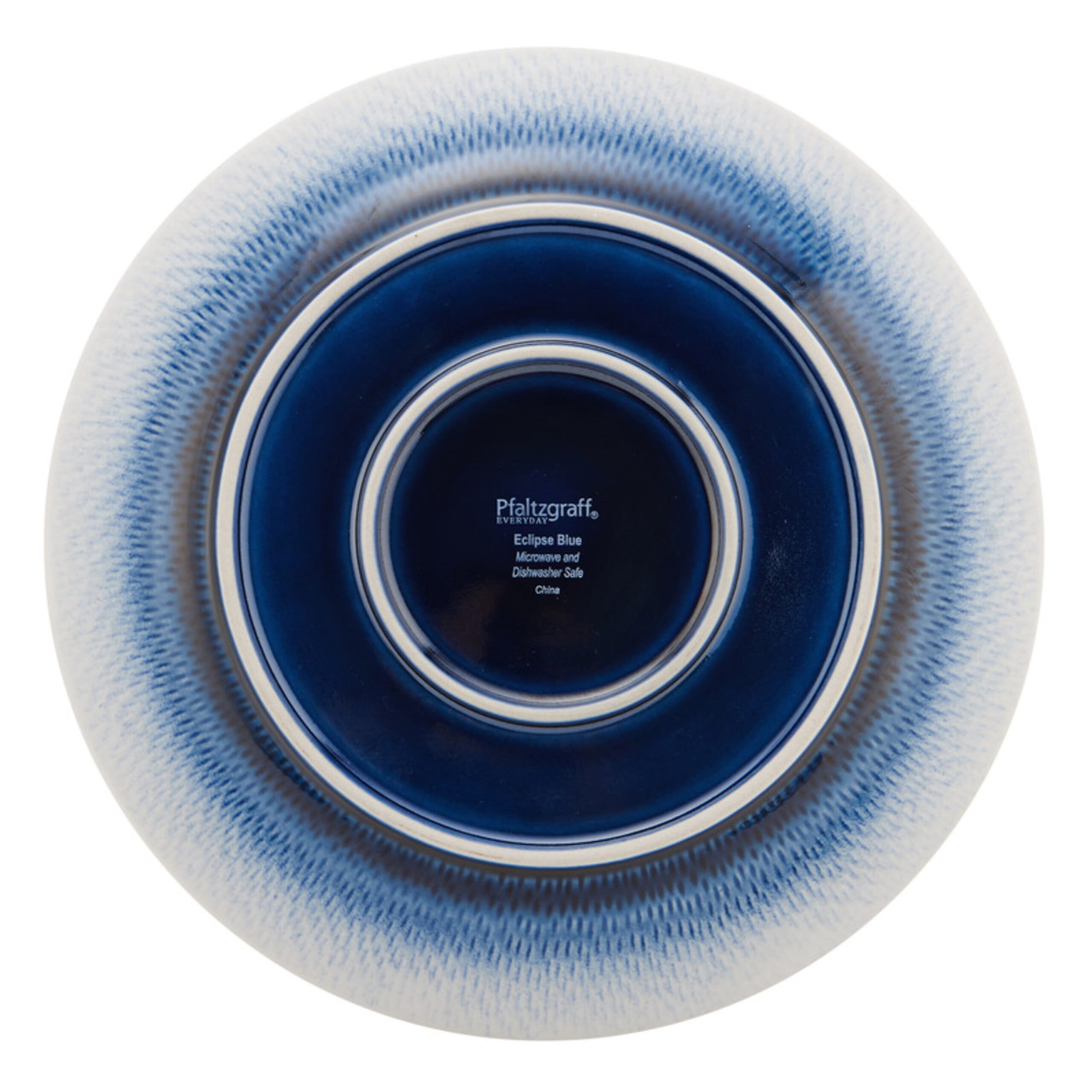 Pfaltzgraff Eclipse Blue Stoneware 16-Piece Dinnerware Set - Image 2