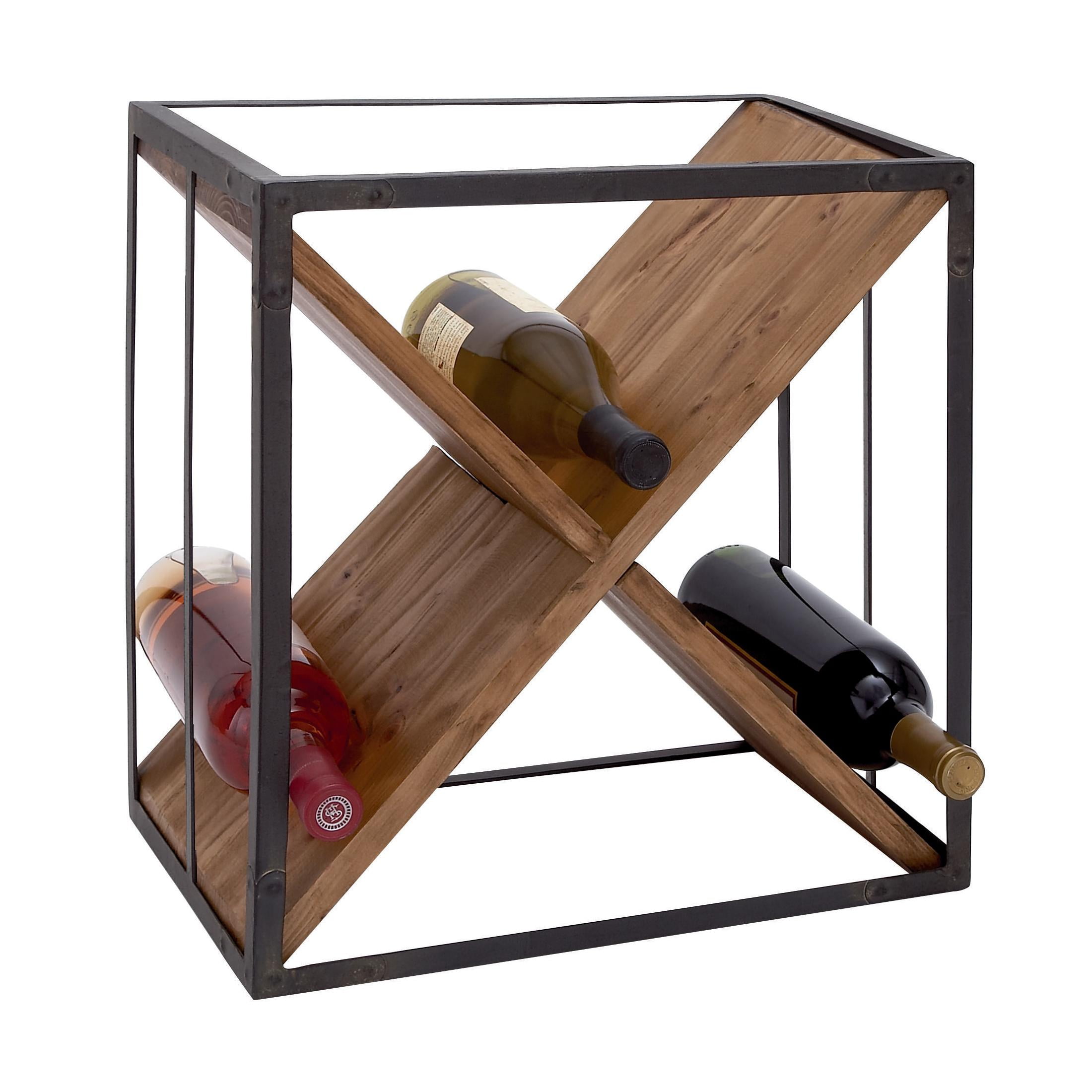 DecMode-15-x-16-Black-Wood-9-Bottles-Wine-Rack-1-Piece_6f5d3576-528c-445f-a01e-064bbbe7d16b.5f92ed8c5cff047960dbef5b54c6d7a8.jpeg