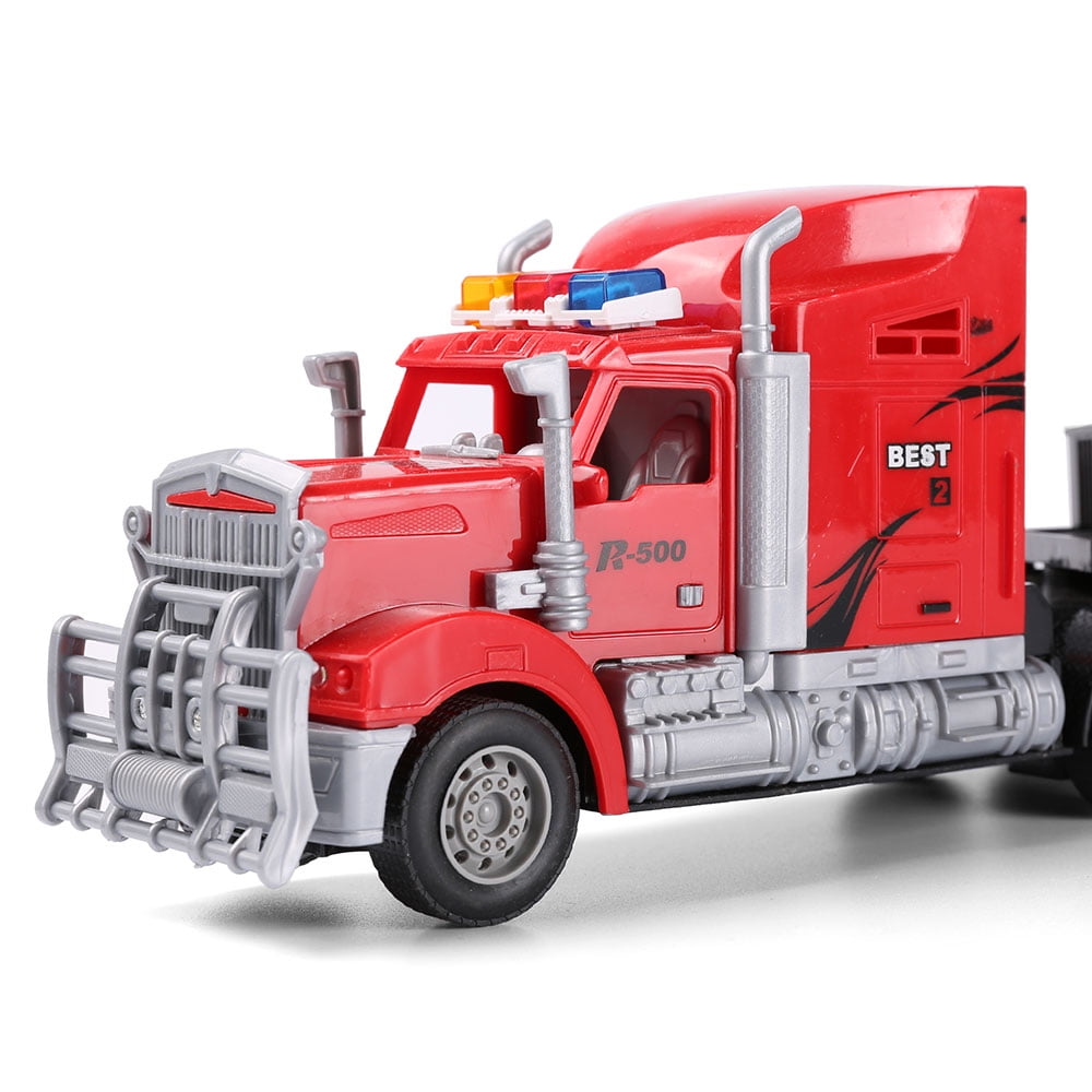 1:15 Scale Remote Control Fire Truck with Ladder and Basket for Kids, RC Trucks Pretend Play Toy Vehicles for Boys and Girls - Image 2