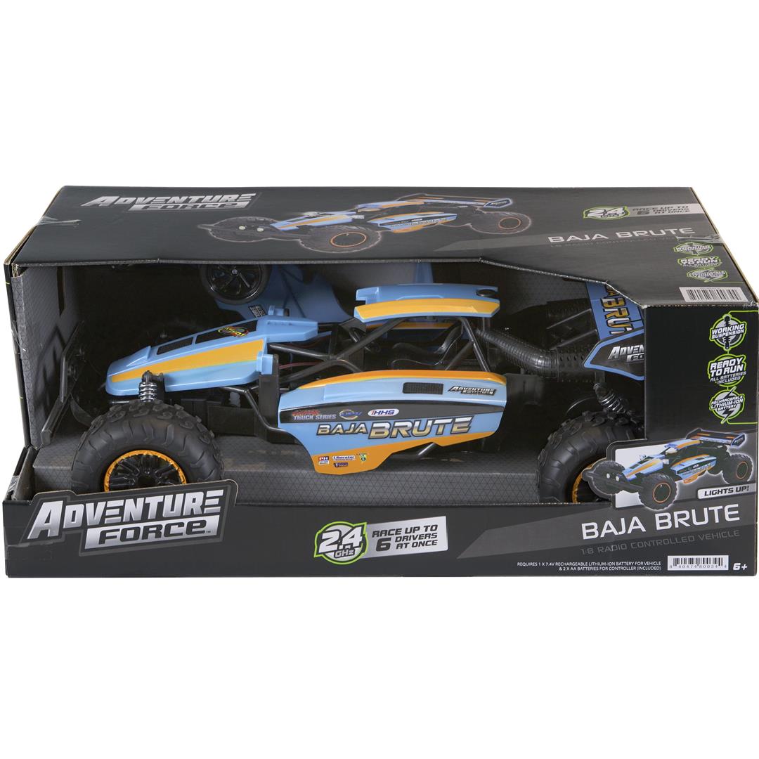 Adventure Force (1:8) Baja Brute Remote Control Ice Blue Buggy, WR5-88G21U-BL - Image 4