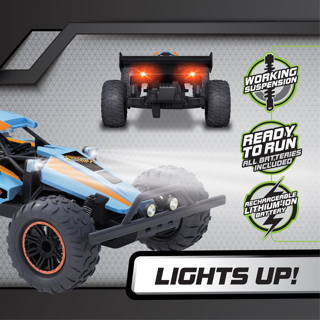 Adventure Force (1:8) Baja Brute Remote Control Ice Blue Buggy, WR5-88G21U-BL - Image 5