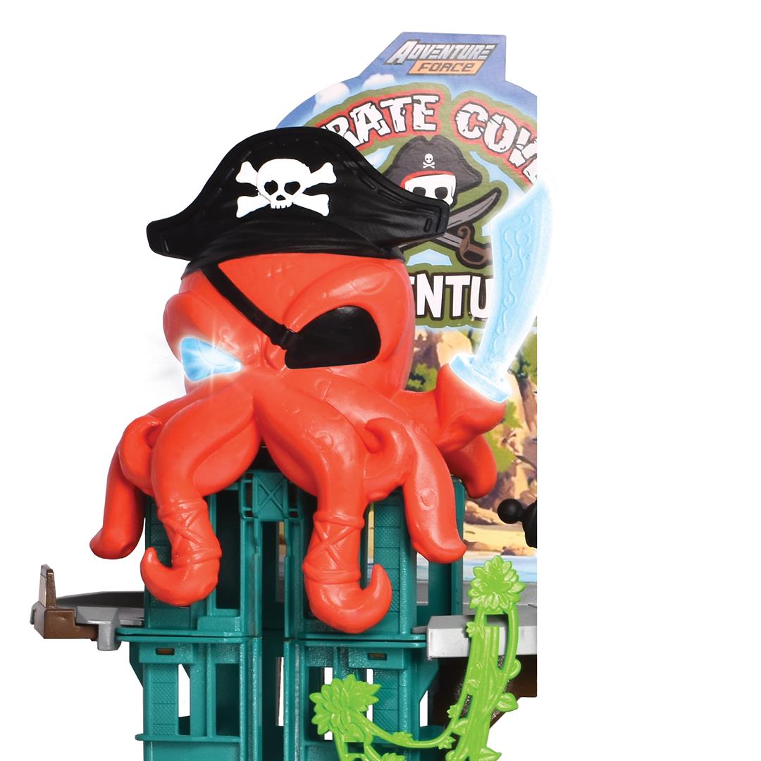 Adventure Force Pirate Garage Multi-Level Trackset with Die-cast Play Vehicles - Image 3