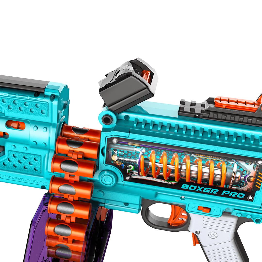 Adventure Force Tactical Strike Boxer Pro Ultimate Pro Flywheel Full-Auto Motorized Belt Blaster, Shoots Up to 150 FT, 55-Piece Pro Blaster Set up to 6 Rounds per Second, 14+ - Image 2