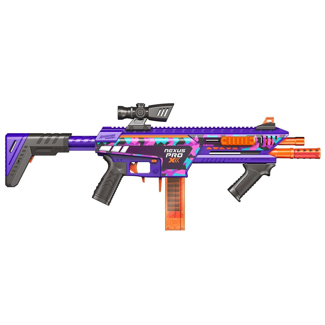 Adventure Force Tactical Strike Nexus Pro X Ultimate Half-Length Pro Foam Dart Blaster, up to 200 ft with Accuracy Booster and Protective Eyewear, 14+ - Image 5