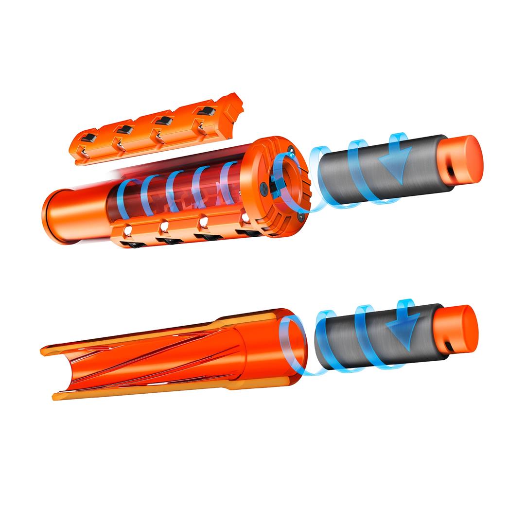 Adventure Force Tactical Strike Nexus Pro X Ultimate Half-Length Pro Foam Dart Blaster, up to 200 ft with Accuracy Booster and Protective Eyewear, 14+ - Image 7