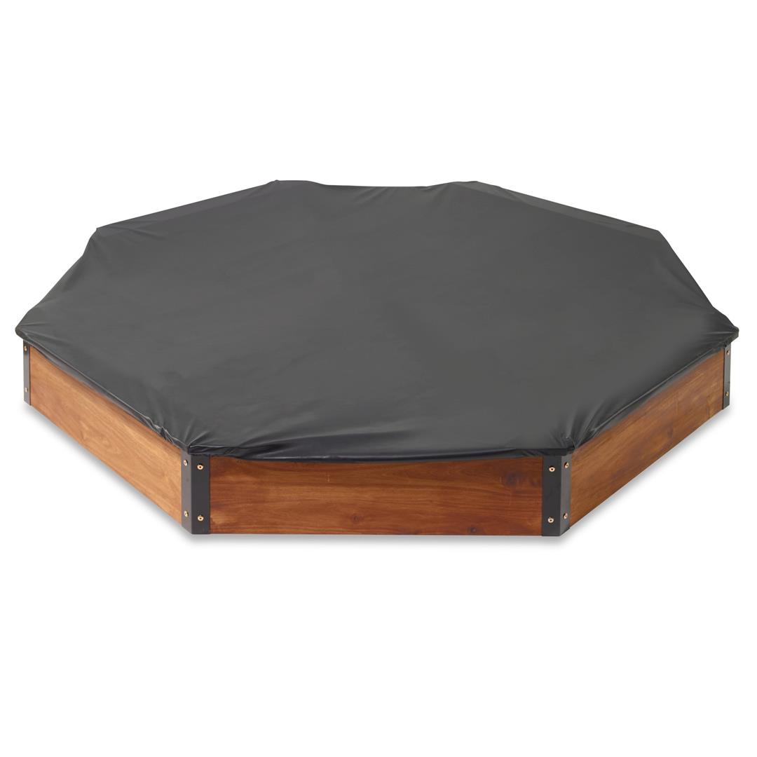 Badger Basket Octagon XL Wooden Sandbox with Liner and Cover - Image 8