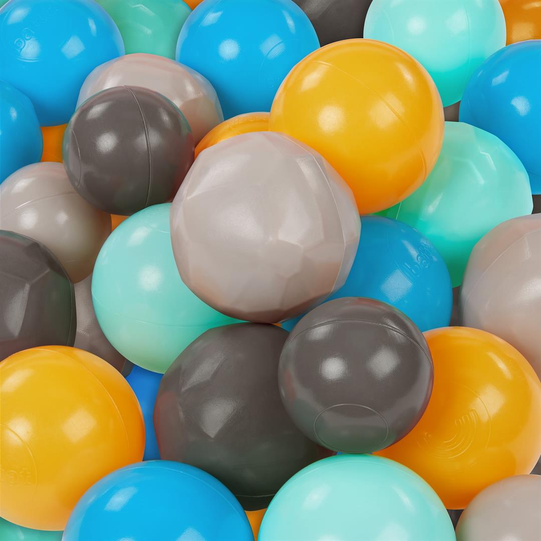 Battat Hop in Ball Pit Build City Foam Ball Pit with 65+ Balls and Washable Cover, Toddler and Indoor Preschool Toys - Image 8