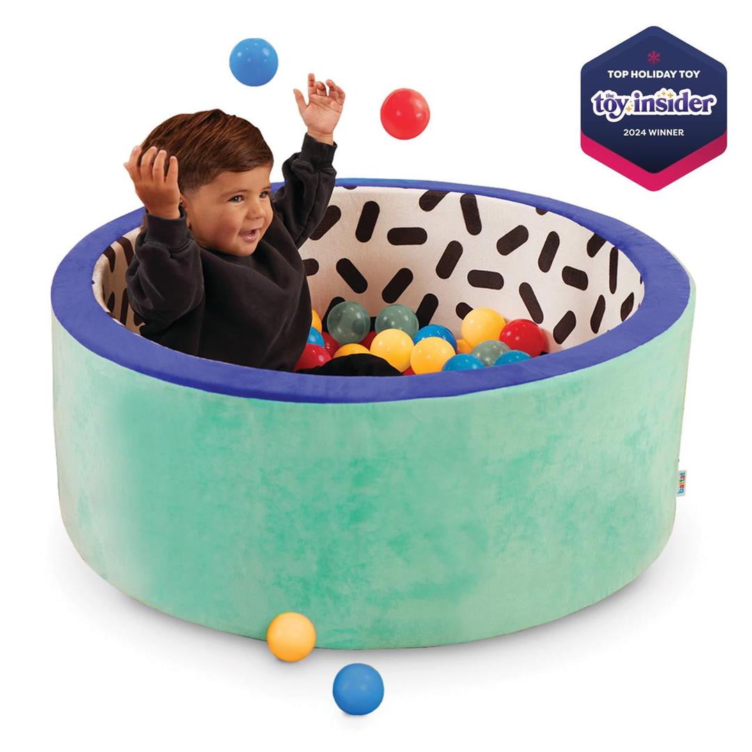 Battat Hop in Foam Ball Pit with 65+ Balls and Washable Cover, Toddler and Indoor Preschool Toys - Image 3