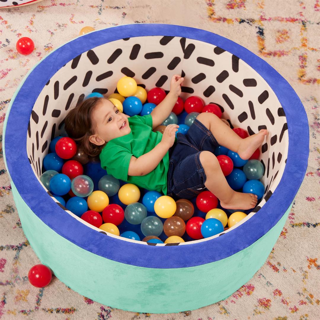 Battat Hop in Foam Ball Pit with 65+ Balls and Washable Cover, Toddler and Indoor Preschool Toys - Image 5
