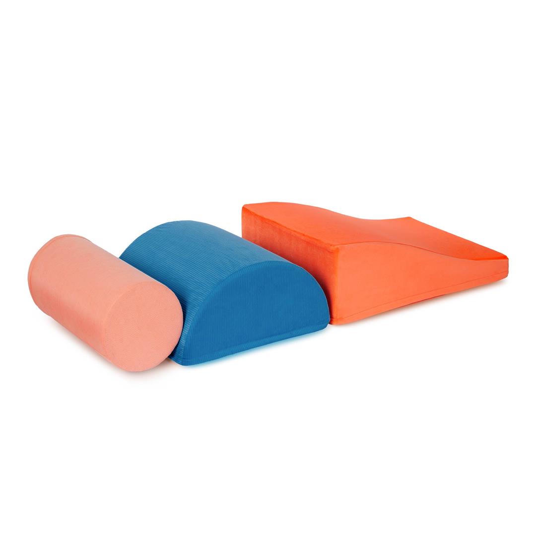 Battat Squishy Stack Rollers 3 Foam Multicolor Indoor Play Shapes, Toddler and Preschool Toys - Image 9