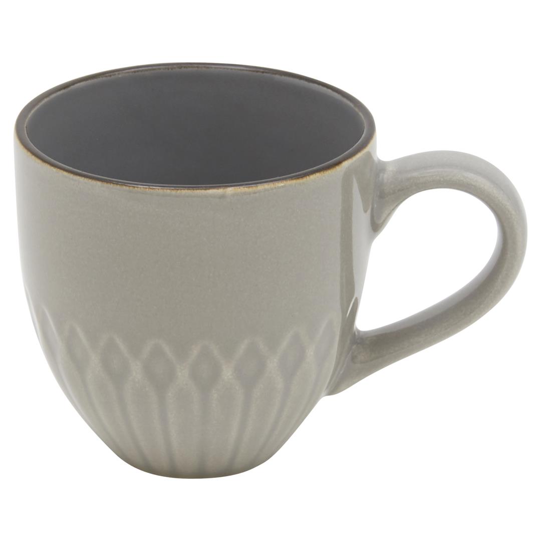 Baum WREN16G Alix Dinnerware Set, Grey - 16 Piece - Image 3