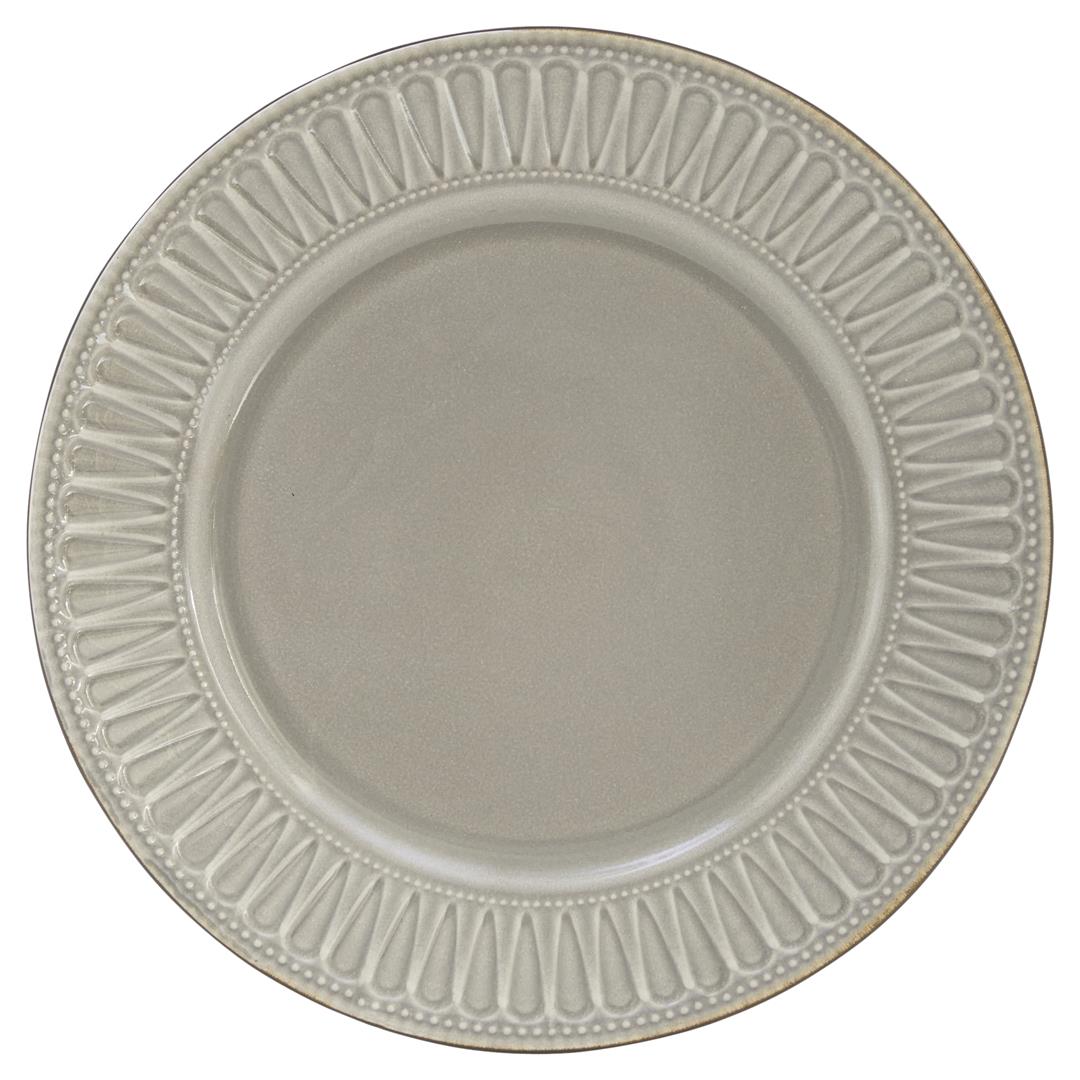 Baum WREN16G Alix Dinnerware Set, Grey - 16 Piece - Image 4