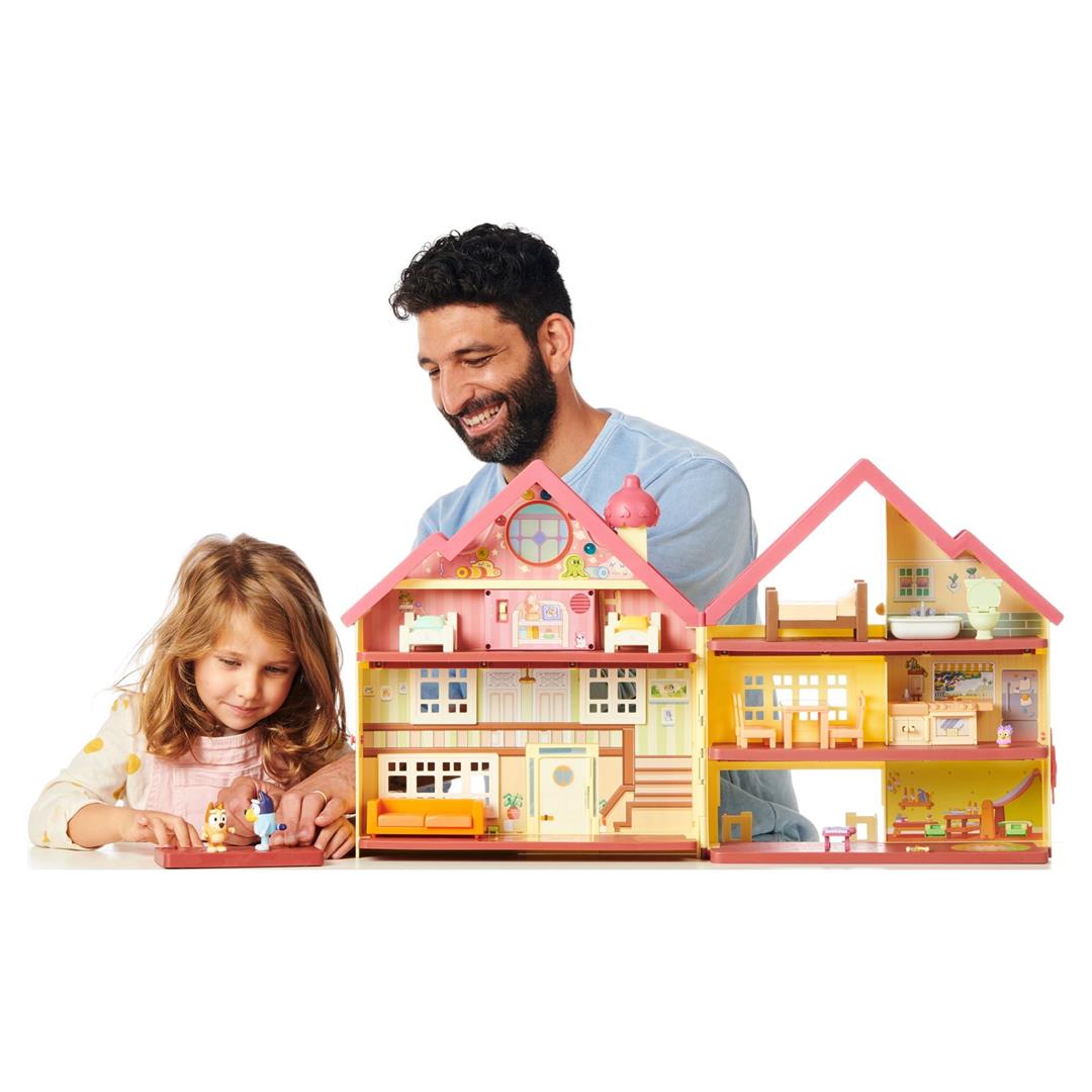 Bluey, Ultimate Lights and Sounds Playhouse, Includes Figures and Accessories, Toddler Toy - Image 14