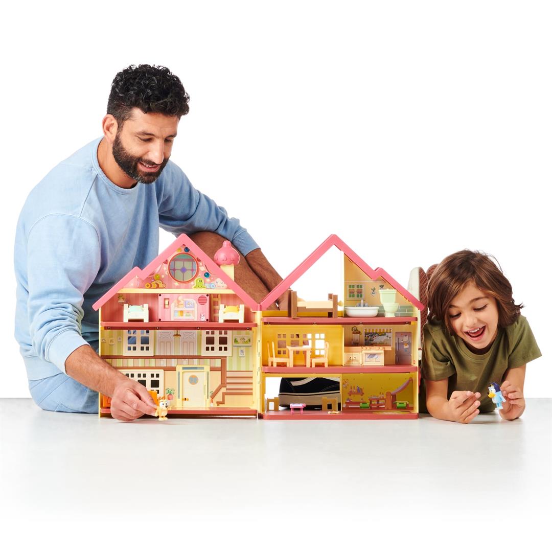 Bluey, Ultimate Lights and Sounds Playhouse, Includes Figures and Accessories, Toddler Toy - Image 16