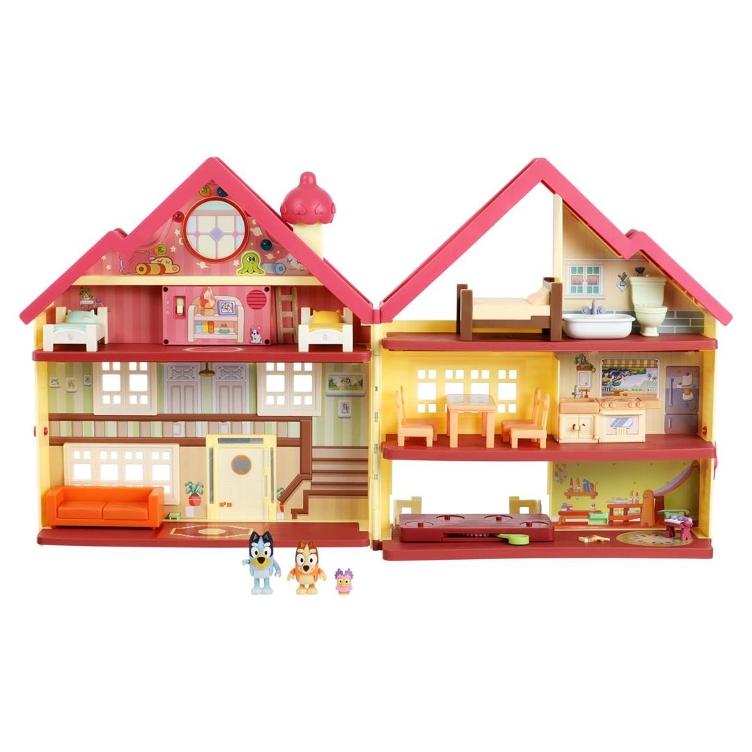 Bluey, Ultimate Lights and Sounds Playhouse, Includes Figures and Accessories, Toddler Toy - Image 21