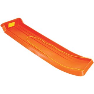 ESP 66" Family Fun Toboggan - Four Rider Snow Sled - Orange