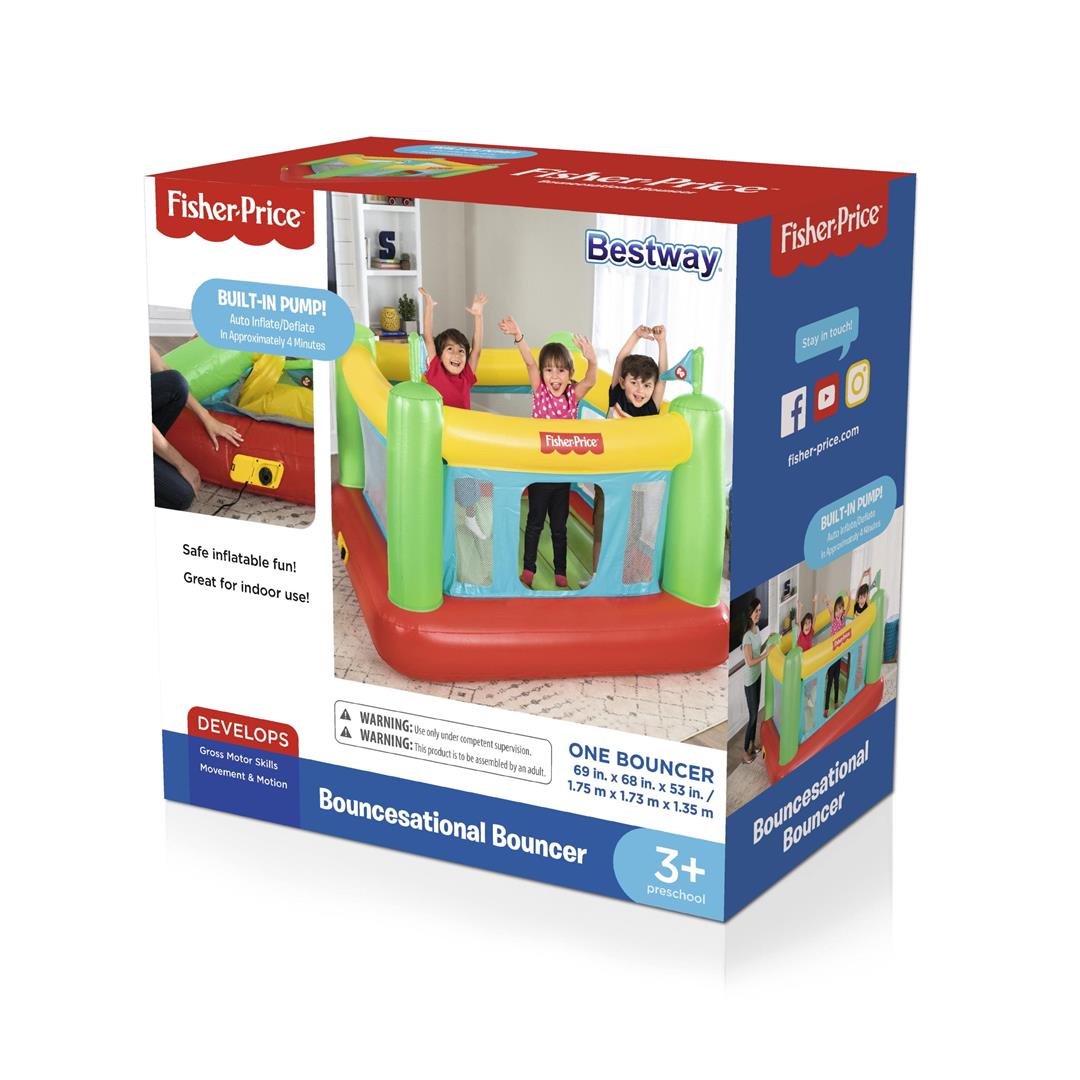 Fisher-Price Indoor Bouncer with Built-in Pump - Image 5