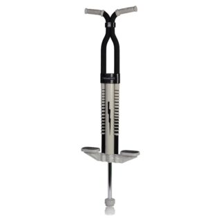 Flybar Master Pogo Stick for Boys and Girls Age 9 and Up, 80 to 160 Lbs., Black/Silver