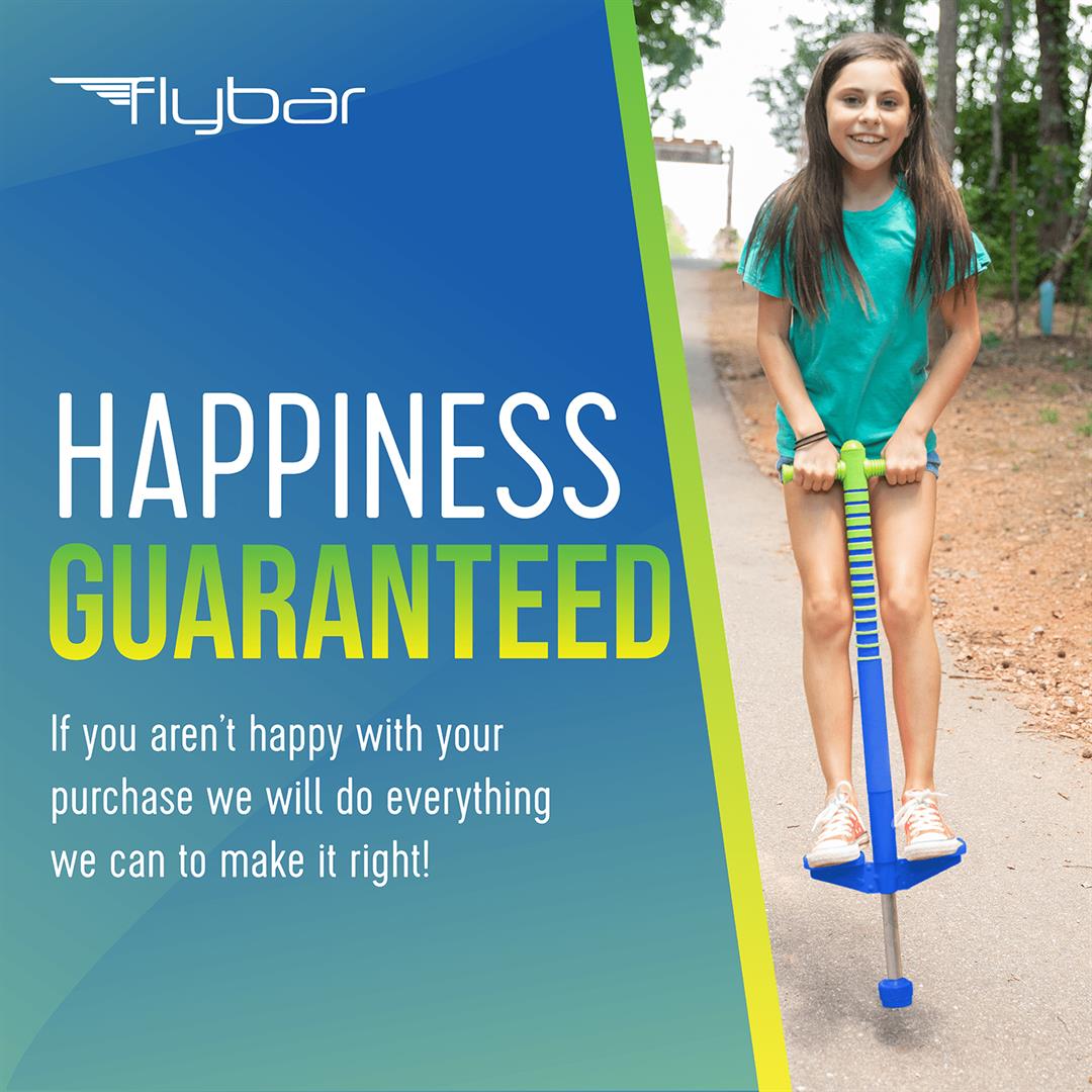 Flybar Maverick 2.0 Foam Pogo Stick for Kids Ages 5+, 40 to 80 lbs, Outdoor Kids Toys, Green/Blue - Image 2