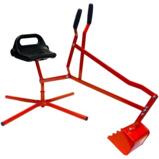 Gener8 Red Metal Mighty Dig - Sand Digger - Age Group 3 to 7 Years
