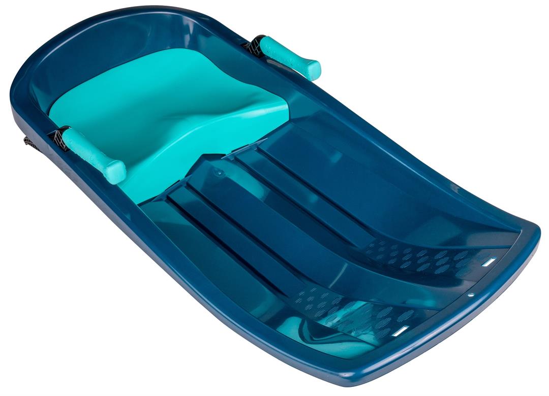 Gizmo Tron Titan Blue, Sitting Snow Sled with Hand Brakes, 120lbs, for Kids, Ages 3+ - Image 6