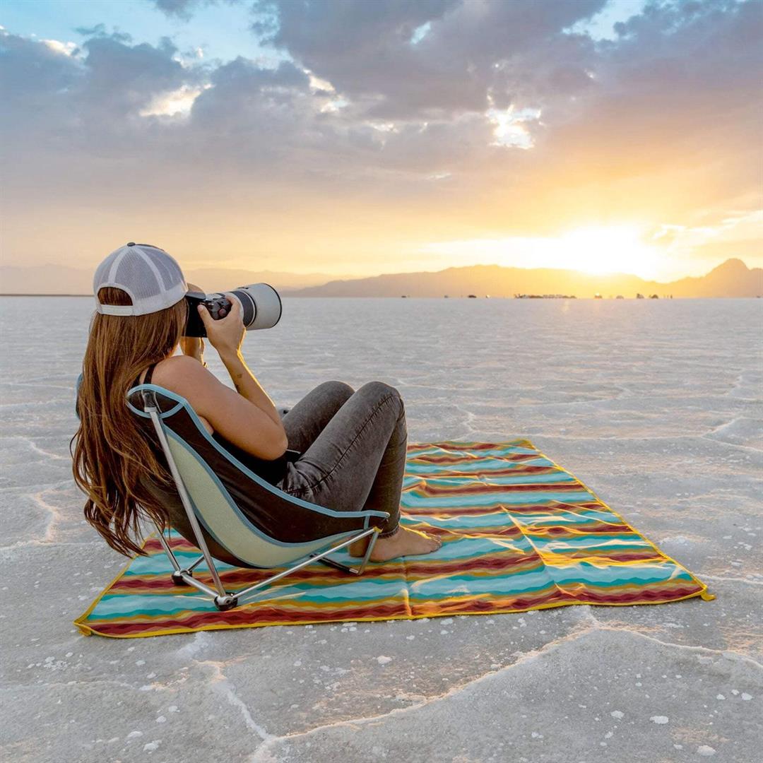 Grand Trunk Mayfly Low Profile Ground Chair Lightweight Reclining Festival Chair with Removable Front Leg, Packs Small for Camping, Beach & Outdoor Events - Image 8