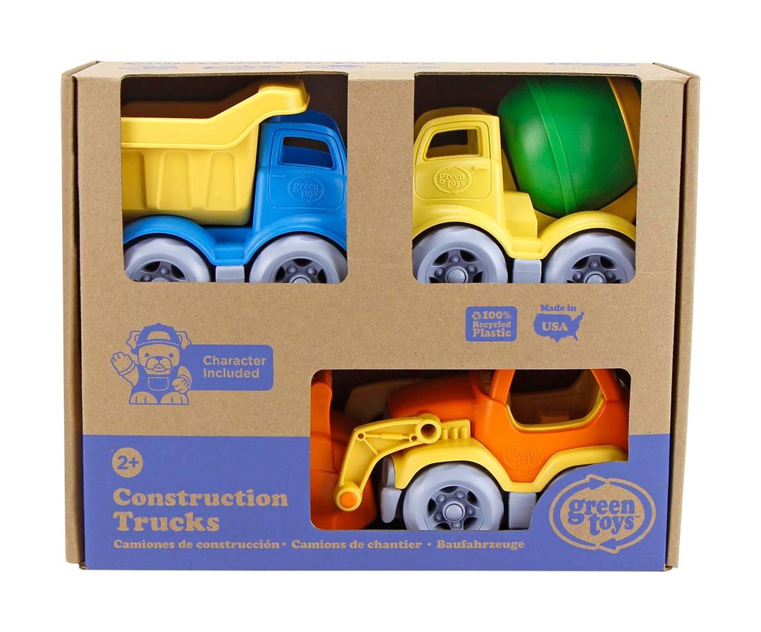 Green Toys Construction Truck, Set of 3 - Image 2