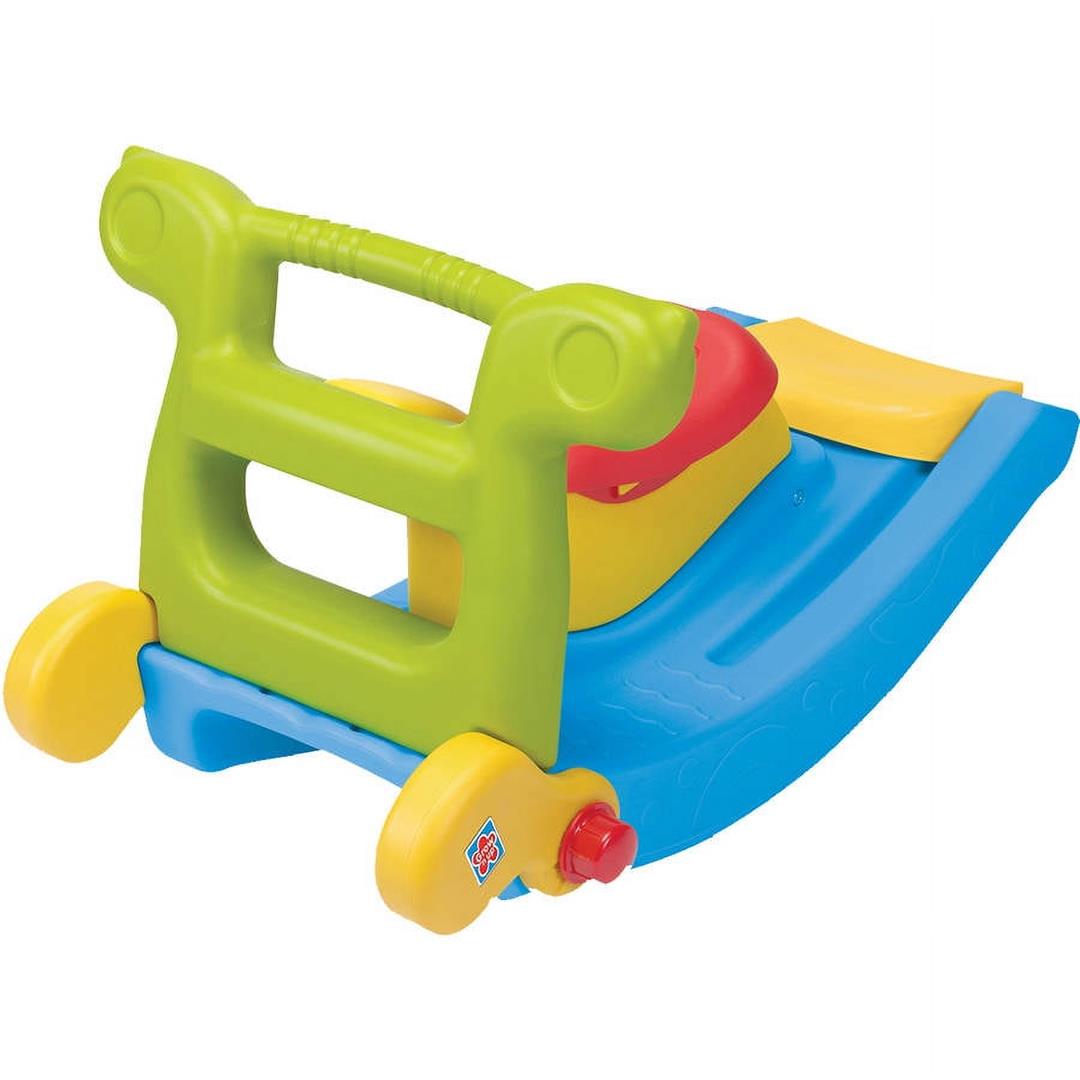 Grow 'N up Plastic Toddler Slide and Rocker Combo - Image 7