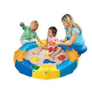 Grow'n Up Sand N Play Portable Sandbox with Water-Resistant Cover
