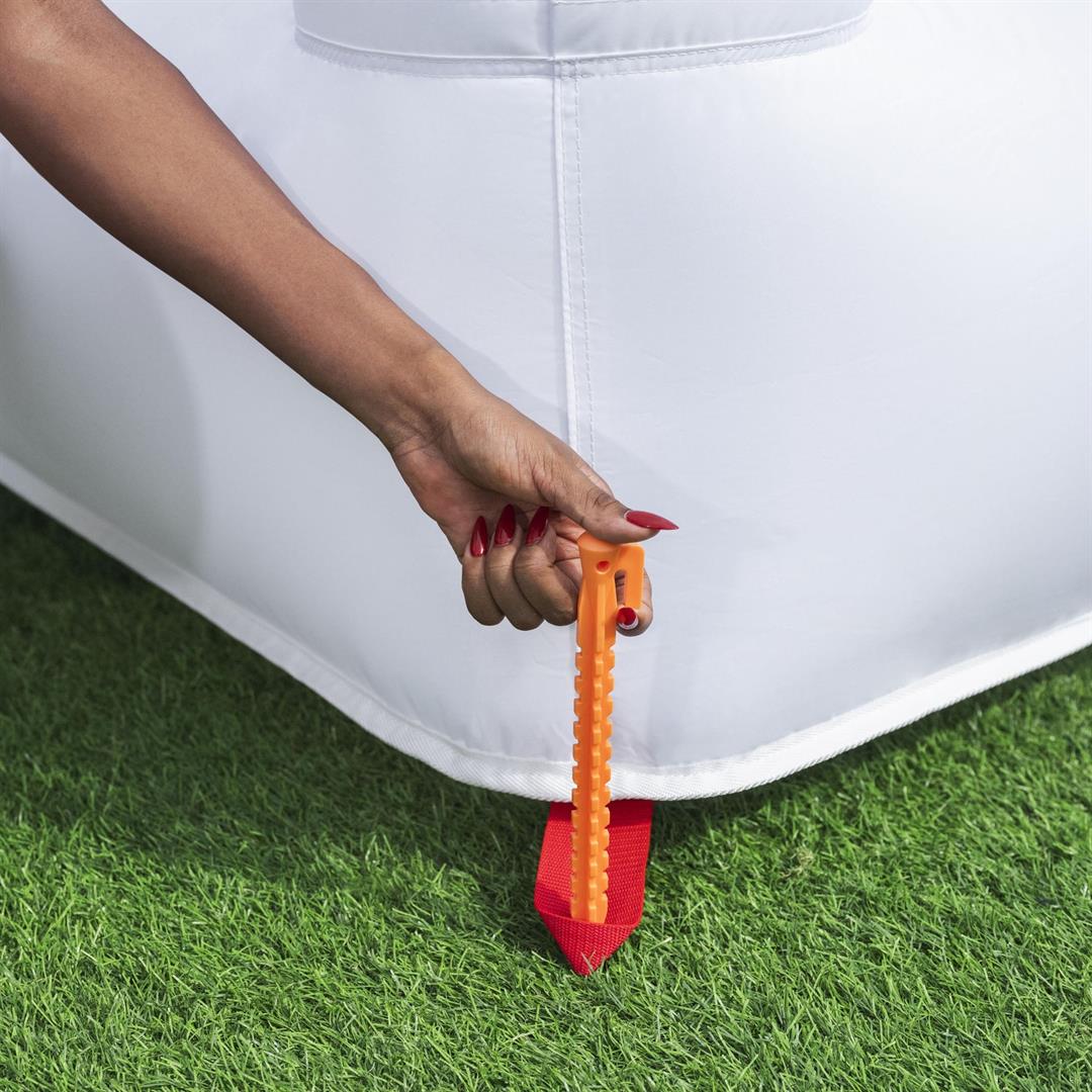 H2OGO! Jump & Joy Kids White Bounce House with Slide and Blower, Indoor/Outdoor, Ages 3+ - Image 2