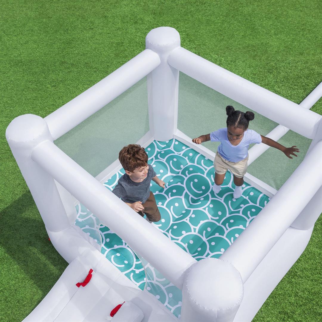 H2OGO! Jump & Joy Kids White Bounce House with Slide and Blower, Indoor/Outdoor, Ages 3+ - Image 5