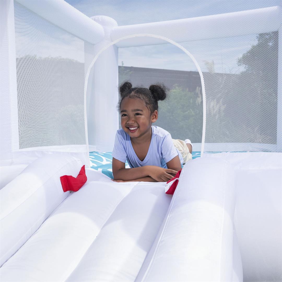 H2OGO! Jump & Joy Kids White Bounce House with Slide and Blower, Indoor/Outdoor, Ages 3+ - Image 6