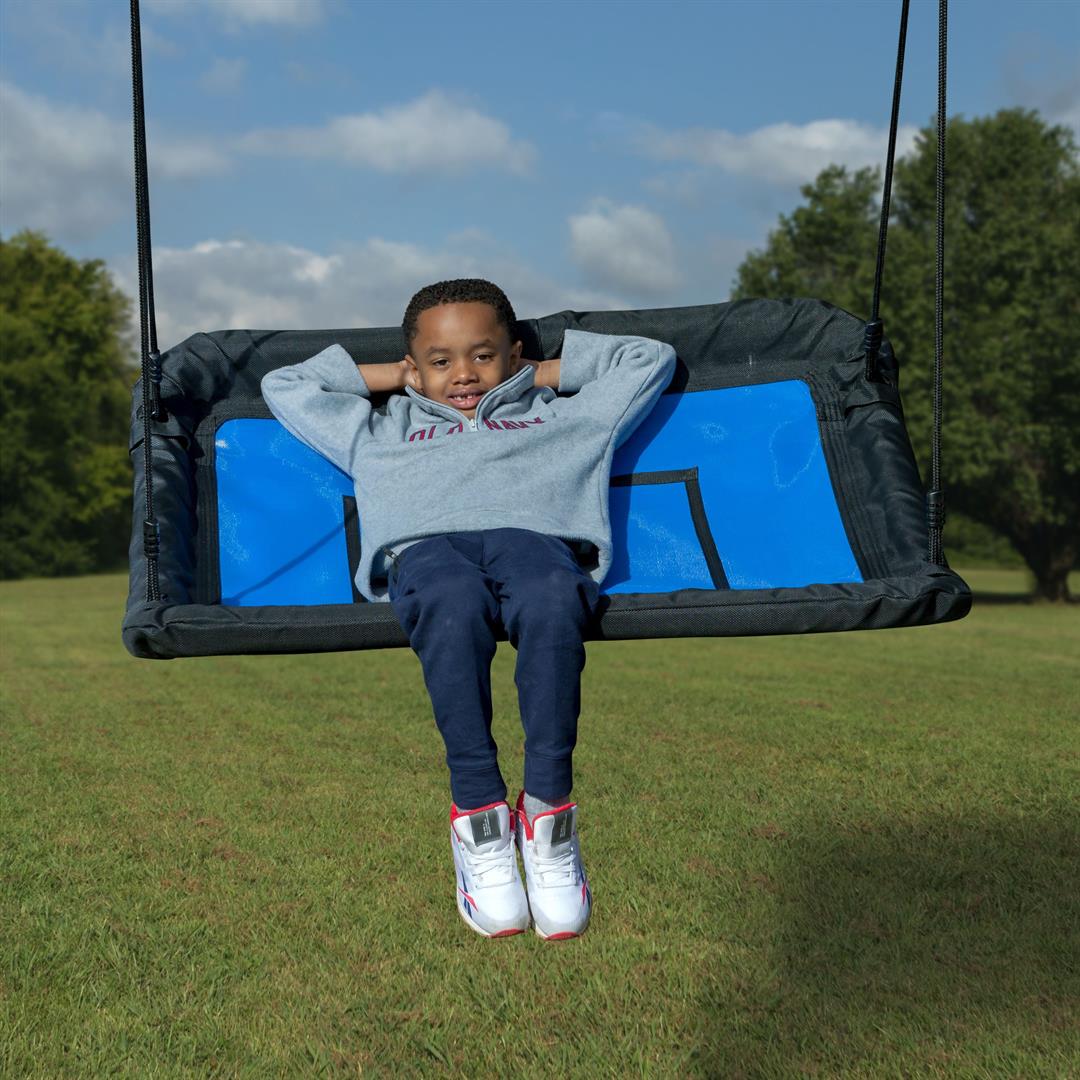 Kids Platform Swing- Blue - Image 3