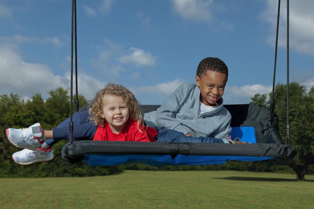 Kids Platform Swing- Blue - Image 5