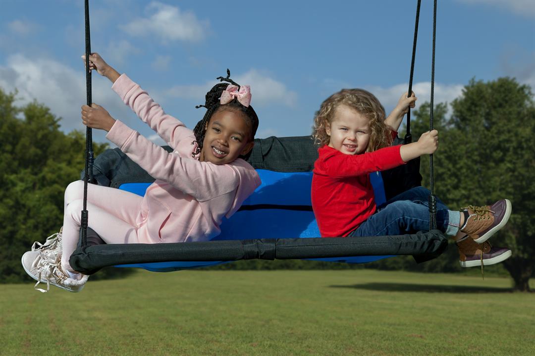 Kids Platform Swing- Blue - Image 7