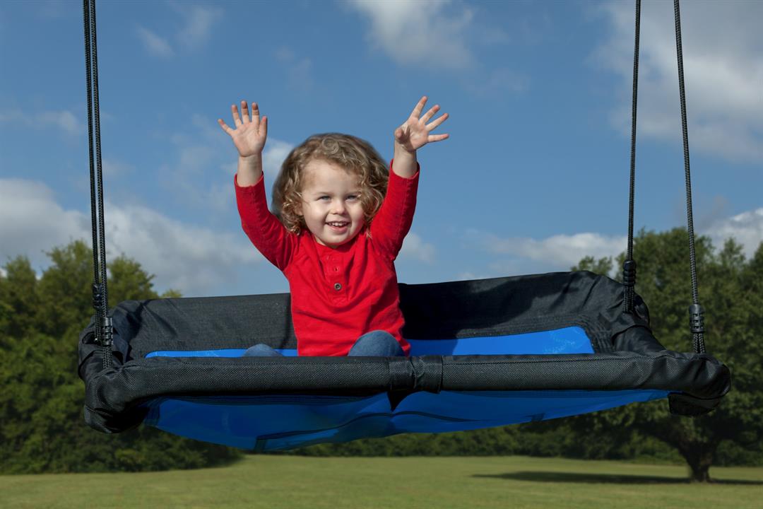 Kids Platform Swing- Blue - Image 8