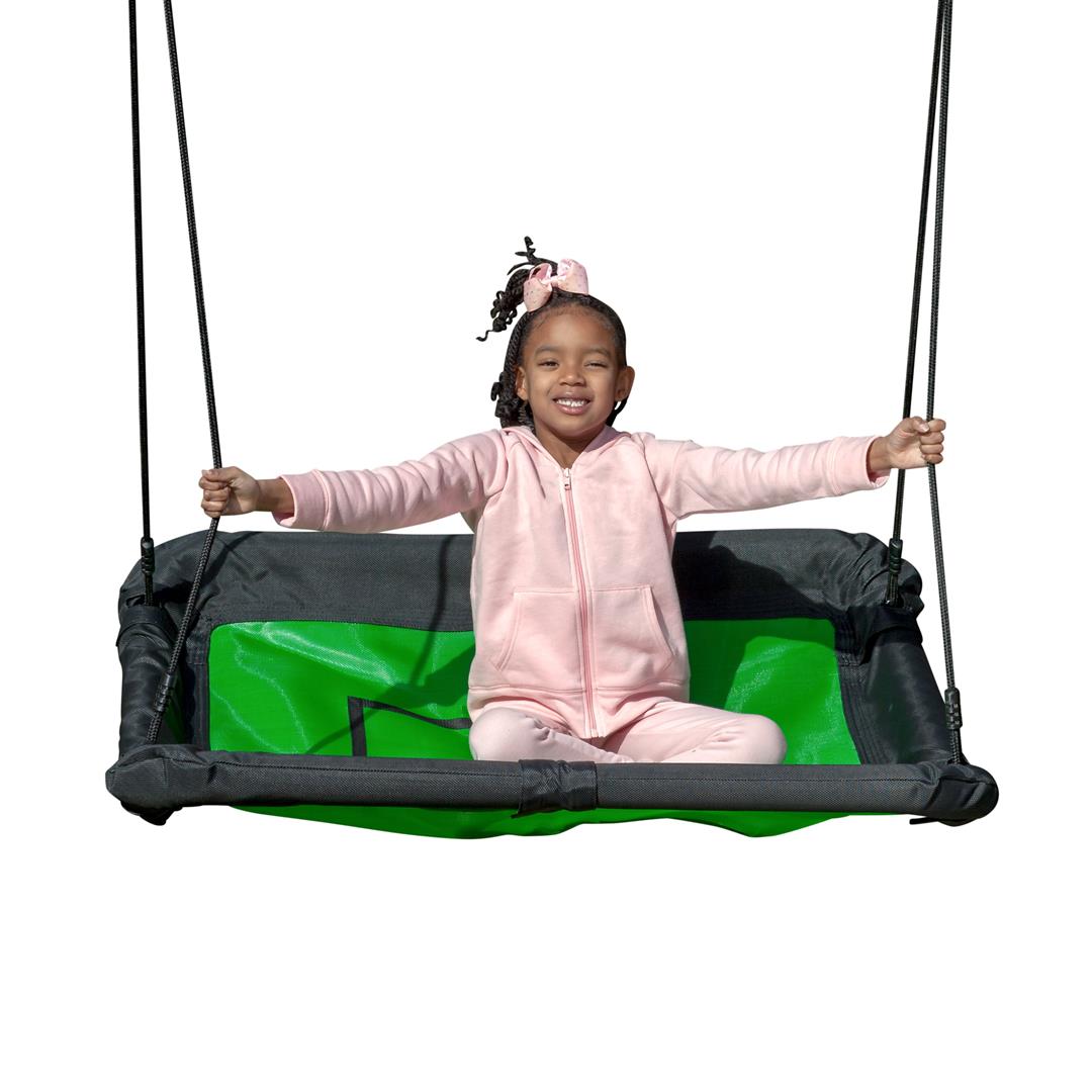 Kids Platform Swing- Green - Image 9