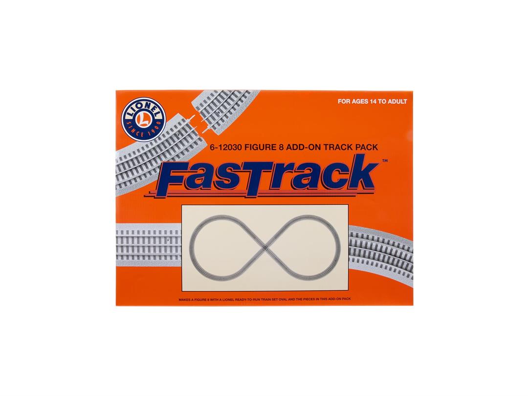 Lionel 612030 Electric O Gauge Model Train Figure 8 Track Add-on Pack - Image 2