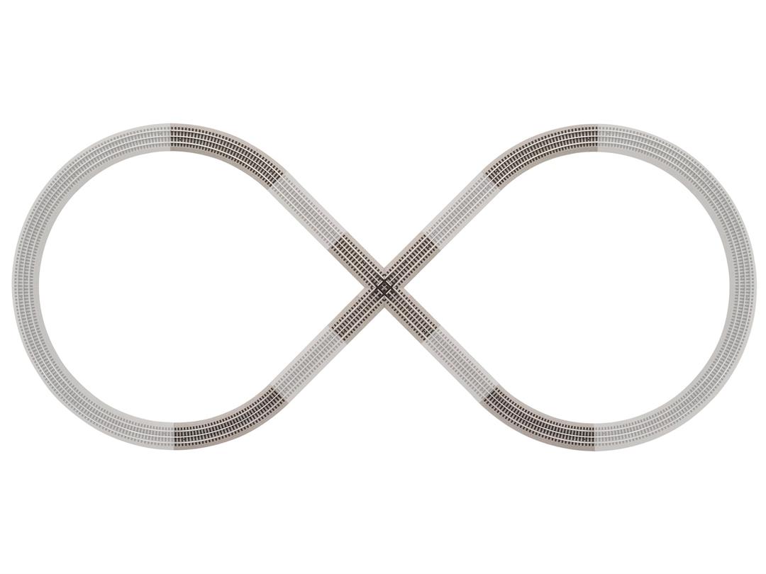 Lionel 612030 Electric O Gauge Model Train Figure 8 Track Add-on Pack - Image 3