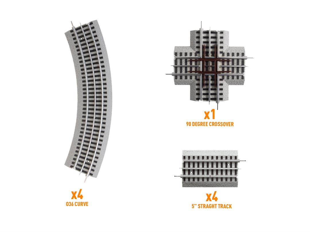 Lionel 612030 Electric O Gauge Model Train Figure 8 Track Add-on Pack - Image 7