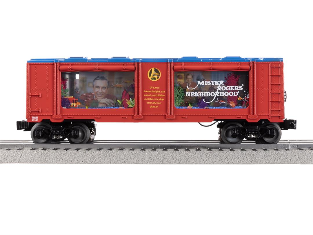 Lionel Mister Rogers Aquarium Model Train Car with Interior Illumination - Image 3