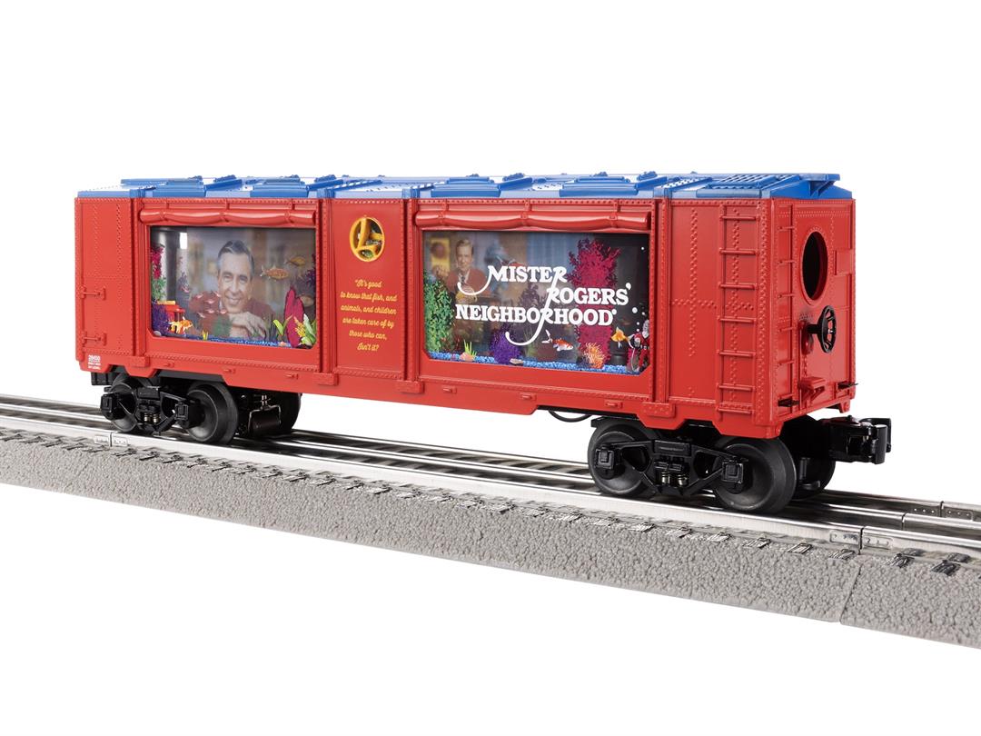 Lionel Mister Rogers Aquarium Model Train Car with Interior Illumination
