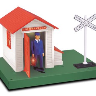 Lionel O Gauge Plug Expand Play Lionelville Auto Gateman Electric Train Operating Accessory for Ages 14+