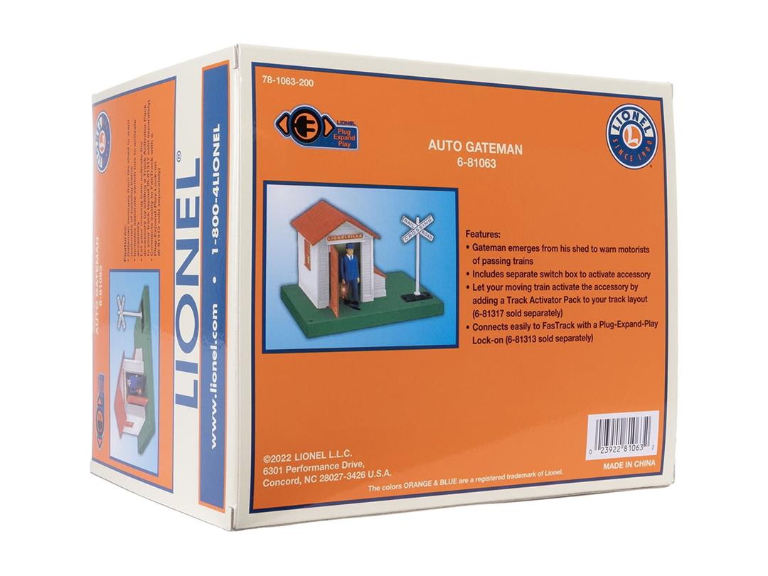 Lionel O Gauge Plug Expand Play Lionelville Auto Gateman Electric Train Operating Accessory for Ages 14+ - Image 4