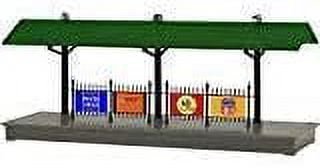 Lionel O Scale Santa Fe Illuminated Station Platform Model Train Accessory - Image 3