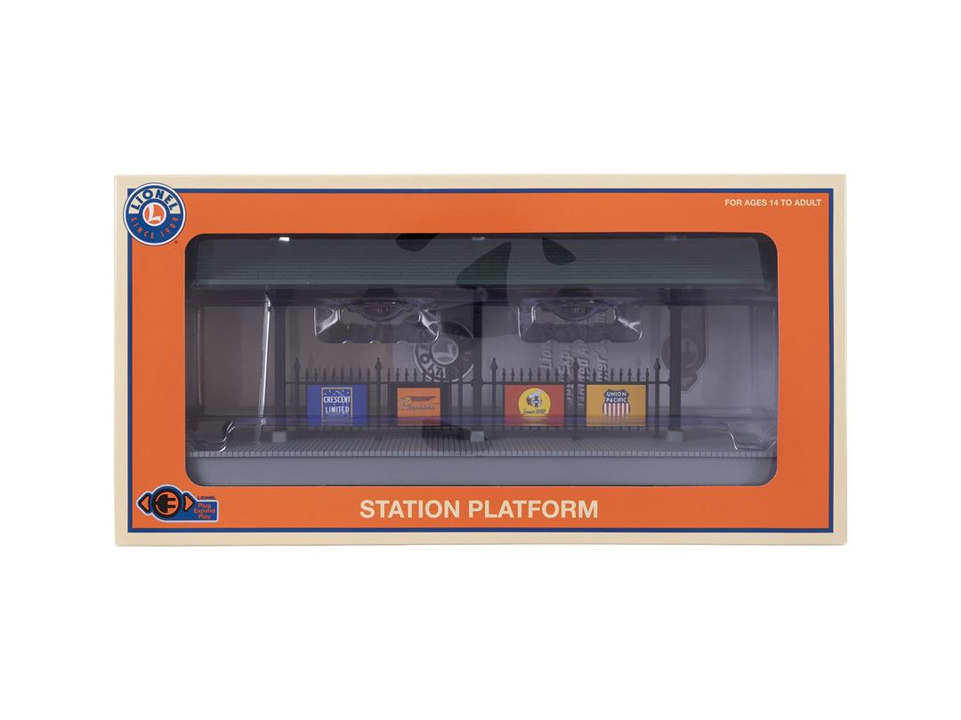 Lionel O Scale Santa Fe Illuminated Station Platform Model Train Accessory - Image 4