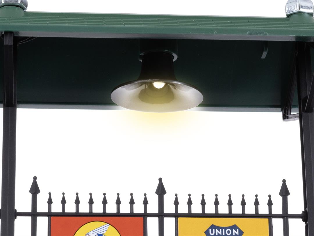 Lionel O Scale Santa Fe Illuminated Station Platform Model Train Accessory - Image 8